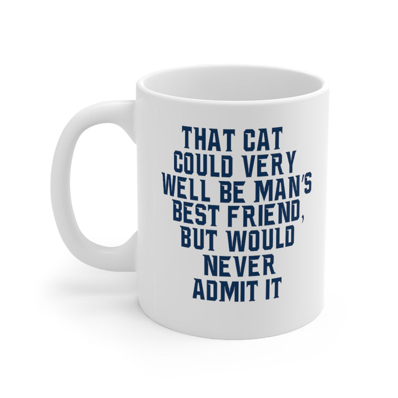 That Cat Could 11oz White Mug