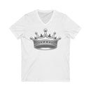 King's Crown Unisex V-Neck T-shirt