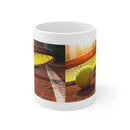 Sunny Tennis 11oz White Mug