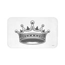 King's Crown Bath Mat ~ Free Shipping ~ Powder Room Mat ~ Bathroom Rug ~ Rugs ~ Non Slip ~ Runner ~ Shower ~ 2 Sizes, Microfiber