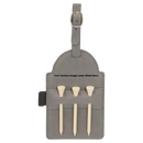 Golf Bag Tag with 3 Wooden Tees