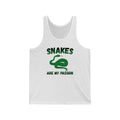 Snakes Are Unisex Jersey Tank