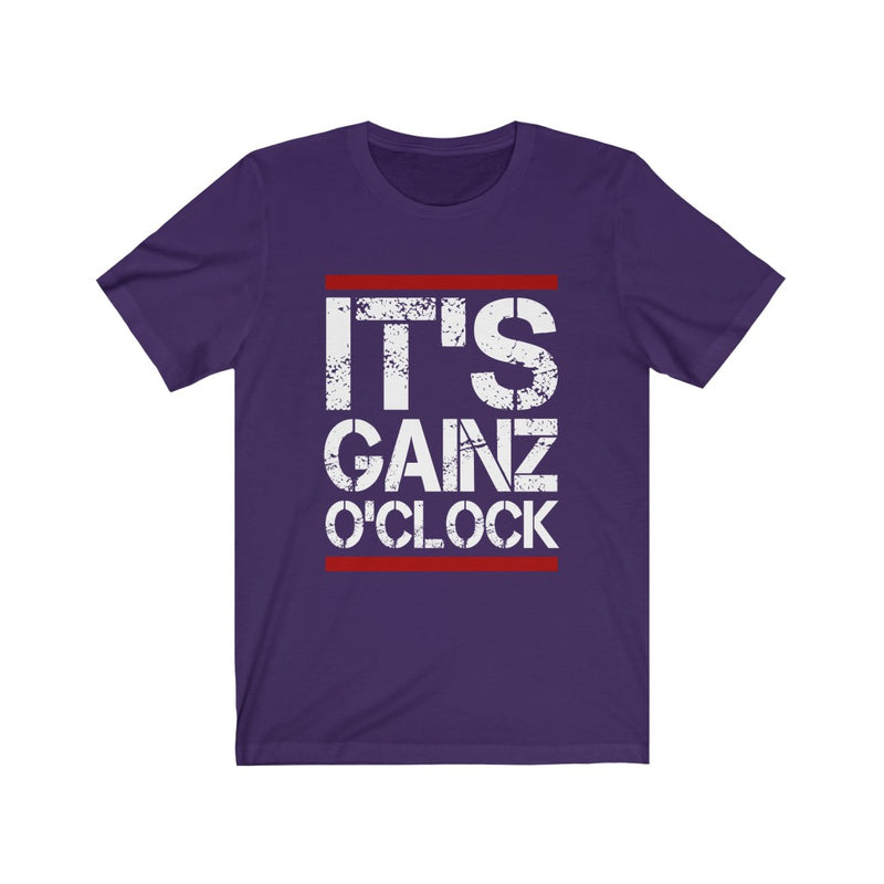 It's Gainz O'clock Unisex Jersey Short Sleeve T-shirt