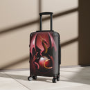 Dragon Wings Suitcase, Free Shipping, Travel Bag, Overnight Bag, Custom Suitcase, Cabin Overhead, Rolling Spinner, Luggage