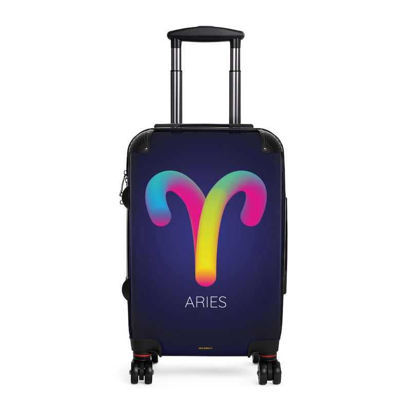 Aries Zodiac Cabin Suitcase, Aries Horoscope Suitcase, Aries Astrology Suitcase, Aries Zodiac Rolling Suitcase, Aries Sign