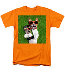 Dog Selfie - Men's T-Shirt  (Regular Fit)
