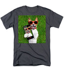 Dog Selfie - Men's T-Shirt  (Regular Fit)