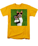 Dog Selfie - Men's T-Shirt  (Regular Fit)