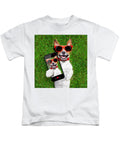 Dog Selfie - Kids T-Shirt