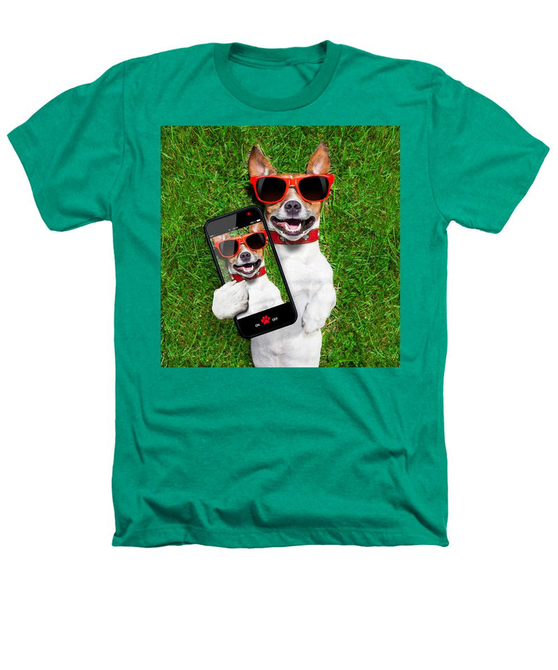Dog Selfie - Heathers T-Shirt