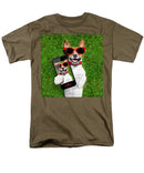 Dog Selfie - Men's T-Shirt  (Regular Fit)
