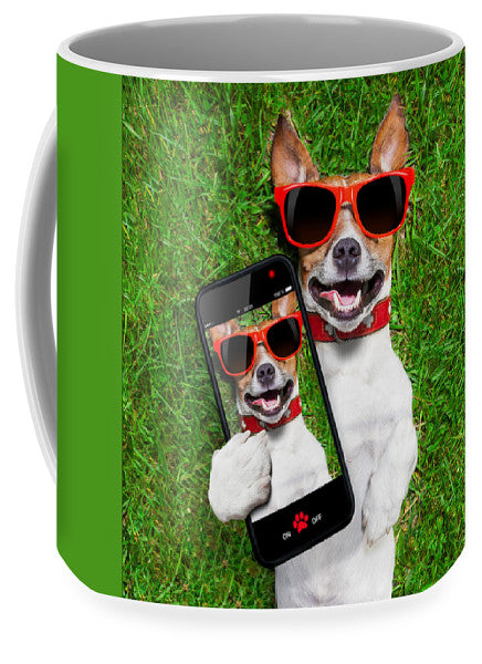 Dog Selfie - 11oz & 15 oz Mugs