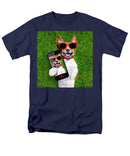 Dog Selfie - Men's T-Shirt  (Regular Fit)