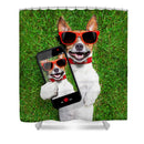 Dog Selfie - Shower Curtain