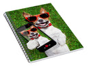 Dog Selfie - Spiral Notebook