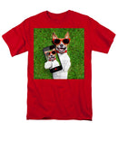 Dog Selfie - Men's T-Shirt  (Regular Fit)