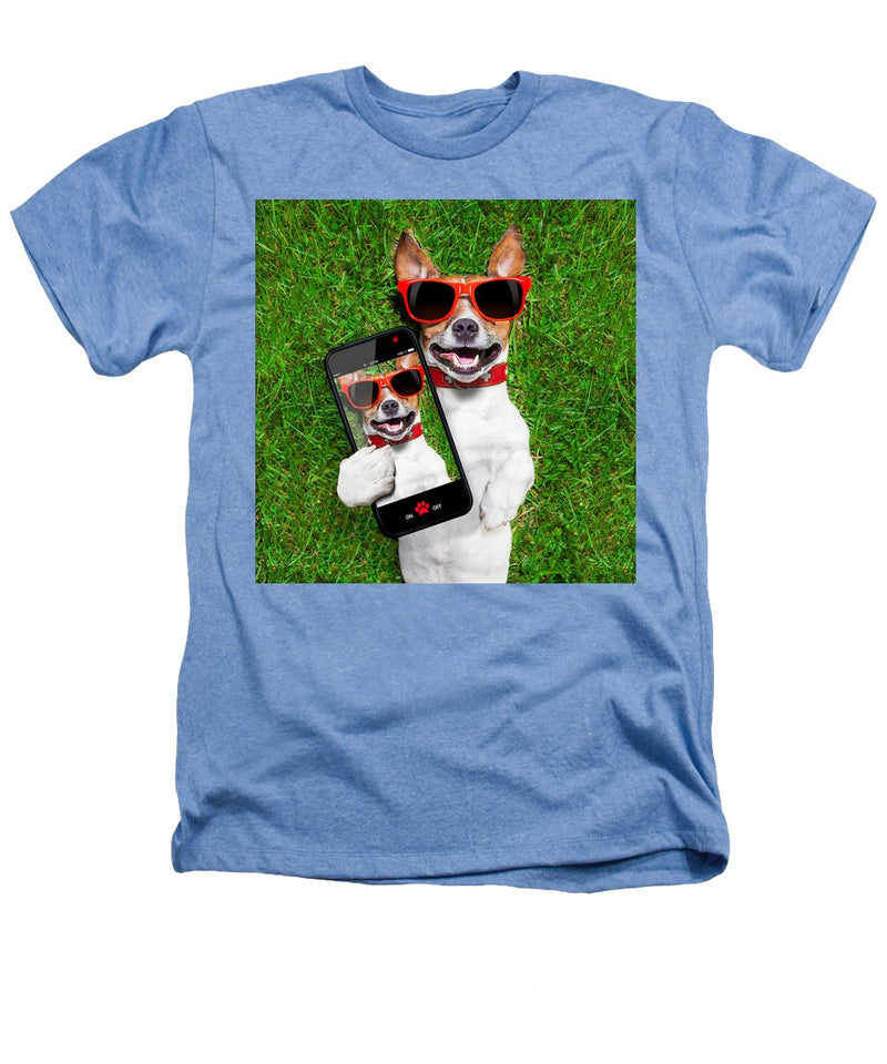 Dog Selfie - Heathers T-Shirt
