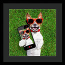 Dog Selfie - Framed Print