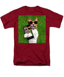 Dog Selfie - Men's T-Shirt  (Regular Fit)