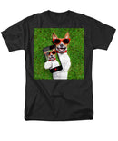 Dog Selfie - Men's T-Shirt  (Regular Fit)