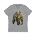 Fierce Bear Unisex V-Neck T-shirt