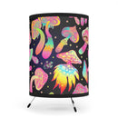 Orange Mushrooms Tripod Lamp, Night Light, Indoor Table Lamp, Custom Photo Night Light, Bedside Lamp,