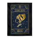 Virgo Zodiac Blanket, Velveteen Plush Blanket, Free Shipping, Two Sizes, Throw Blanket, Extra Soft, Custom Photo, Astrology, Horoscope