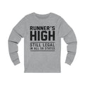 Runner’s High Unisex Jersey Long Sleeve T-shirt