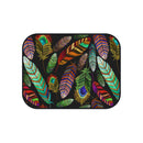 Boho Indian Feathers Car Mats (Set of 4), Custom Car Mats, Car Floor Mats, Truck Floor Mats, Auto Accessories, Car Mats