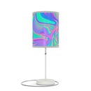 Psychedelic Lamp on a Stand, Psychedelic Night Light, Indoor Table Lamp, Custom Photo Night Light, Bedside Lamp