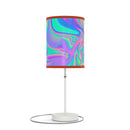 Psychedelic Lamp on a Stand, Psychedelic Night Light, Indoor Table Lamp, Custom Photo Night Light, Bedside Lamp