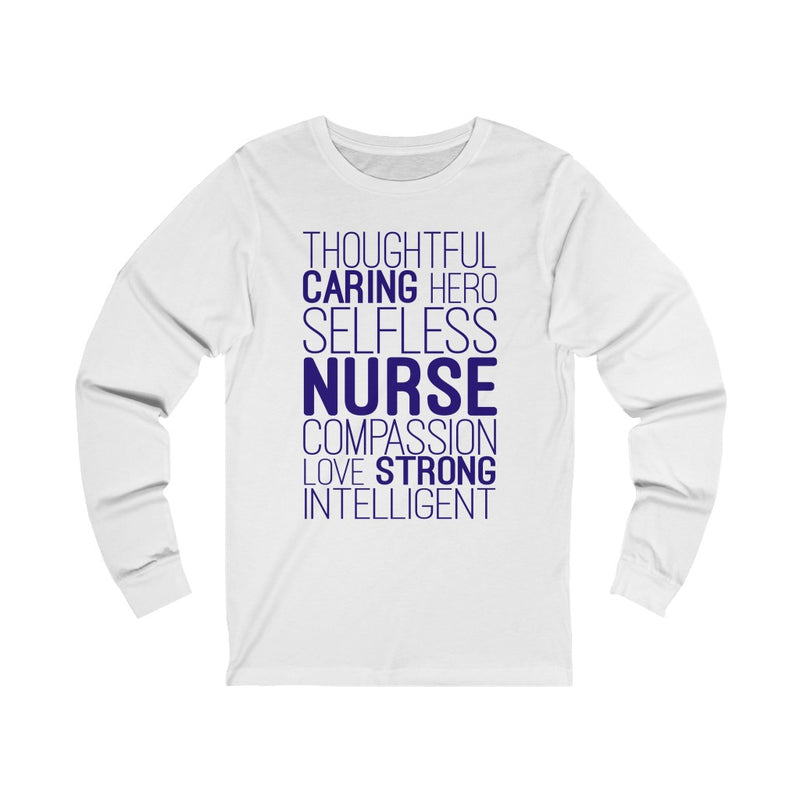 Thoughtful Caring Unisex Jersey Long Sleeve T-shirt