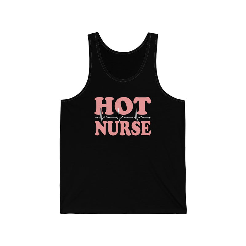Hot Nurse Unisex Jersey Tank