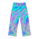 Psychedelic Womens Pajama Pants, Lounge Pants, Pajama Bottoms, Jammies, PJs, Womens Pajamas, Custom Pajama Pants, Trippy