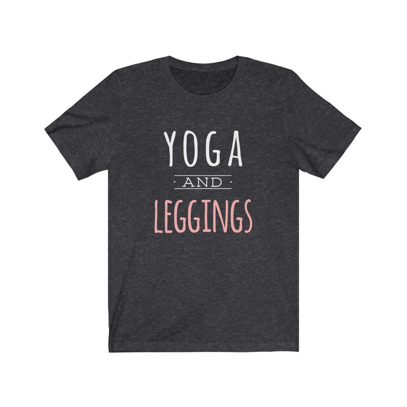 Yoga and Leggings Unisex Jersey Short Sleeve T-shirt
