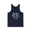 My Kids Have Paws Unisex Jersey Tank