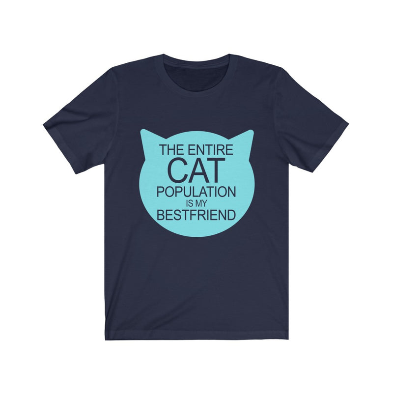 The Entire Cat Unisex Jersey Short Sleeve T-shirt