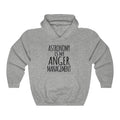 Astronomy Is My Anger Management Unisex Heavy Blend™ Hooded Sweatshirt