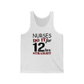 Nurses Do It Unisex Jersey Tank