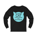 The Entire Cat Unisex Jersey Long Sleeve T-shirt