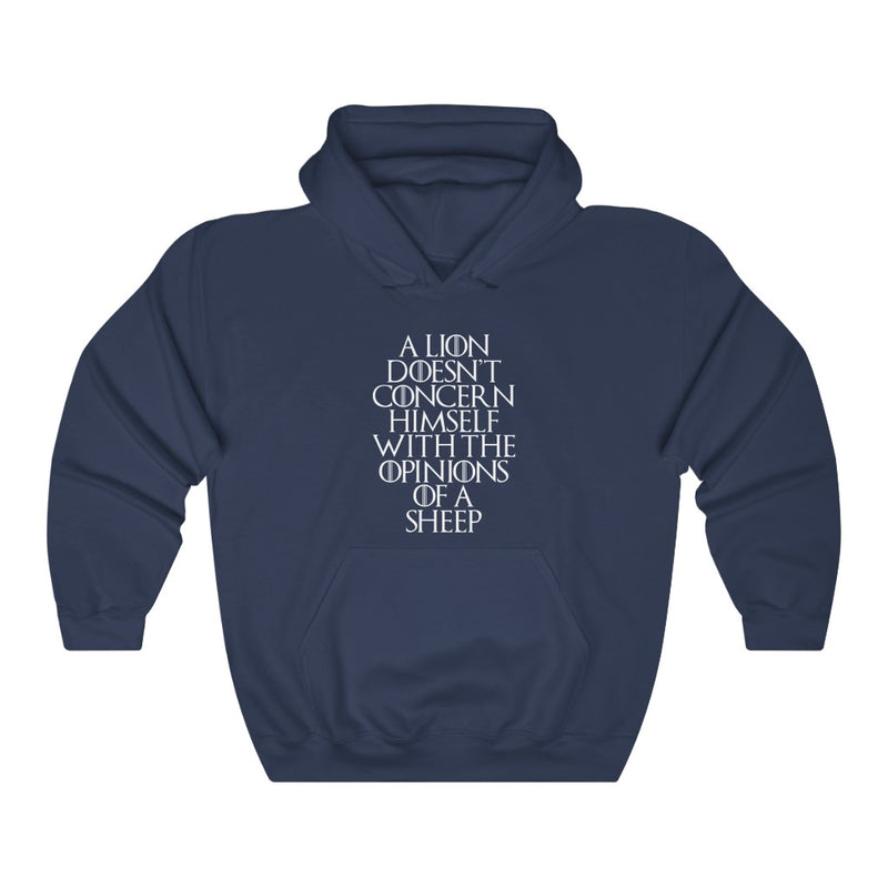 A Lion Doesn't Doesn't Concern Himself Unisex Heavy Blend™ Hoodie