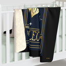 Leo Zodiac Blanket, Sherpa Fleece Blanket, Free Shipping, Two Sizes, Throw Blanket, Extra Soft, Astrology