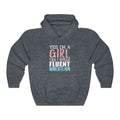 Yes I'm A Girl Unisex Heavy Blend™ Hoodie