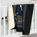 Scorpio Zodiac Blanket, Sherpa Fleece Blanket, Free Shipping, Two Sizes, Throw Blanket, Extra Soft, Custom Photo, Astrology