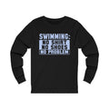 Swimming Unisex Jersey Long Sleeve T-shirt