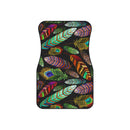 Boho Indian Feathers Car Mats (Set of 4), Custom Car Mats, Car Floor Mats, Truck Floor Mats, Auto Accessories, Car Mats