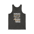 Horses Are Not Unisex Jersey Tank