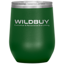 Official WILDBUY 12 oz Stainless Steel Stemless Wine Tumbler