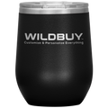 Official WILDBUY 12 oz Stainless Steel Stemless Wine Tumbler