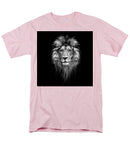 Lion On Black - Men's T-Shirt  (Regular Fit)